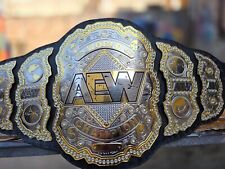 Aew Heavyweight Championship Belt Wrestling Title Wwe Replica 2mm Adult Metal