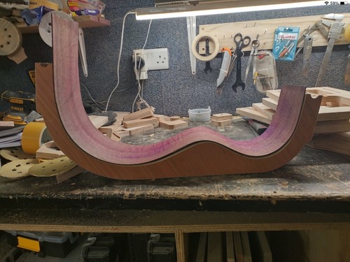 Guitar side bending service - guitar,