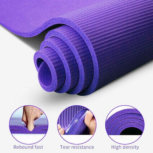 Extra thick yoga mat gym - extra,