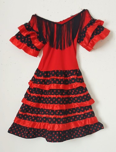 Spanish dance costume red - spanish,