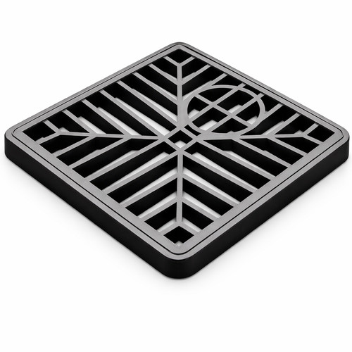 Square drain grate - grate, cover