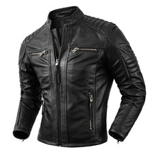Men's Real Leather Bikers