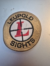 LEUPOLD SIGHTS EMBROIDERED SEW