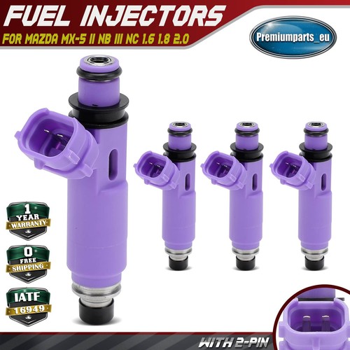 Fuel injectors for mazda - 4x,