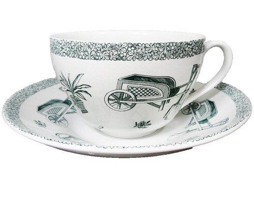Gardening spode breakfast - gardening,