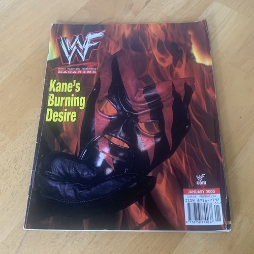 Wwf magazine january 2000 - wwf, kane