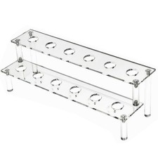 Acrylic Ice Cream Cone Holder /Egg Tube Bracket / Counter Top Display Stand