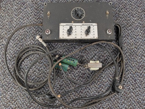 Vintage audio control box - vintage,