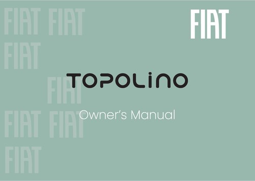 Fiat topolino owners handbook - fiat,