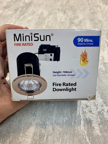 Minisun 19719 fire - fire, rated
