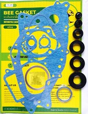 FOR Suzuki TS185 R/J/K/L/M (1971-1975) Gasket Set + Engine Oil seal kit New
