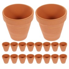 20pcs Tiny Clay Nursery Pots Miniature Terracotta Plant pot for Indoor Outdoor
