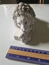 Artforum Stone Replica of Rinaldi's Sleeping Lion Made In England Vintage 1980s