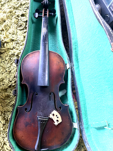 Full size violin hard - in, case