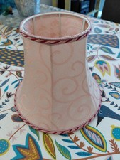 Vintage Pink Peach Scalloped