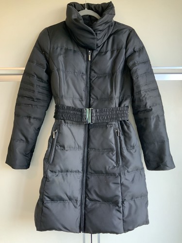 Zara down black ladies coat - zara,