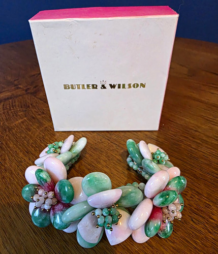 Butler wilson vintage - butler, glass