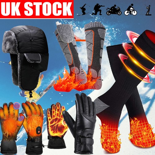 Electric heated socks - heated,