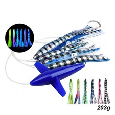 UV Glow Trolling Rig with 8/0