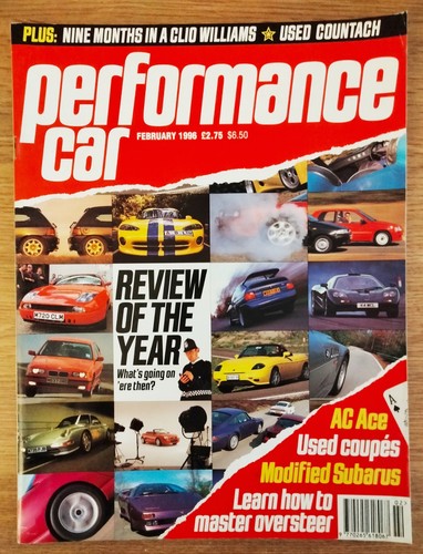 Performance car magazine - car, feb