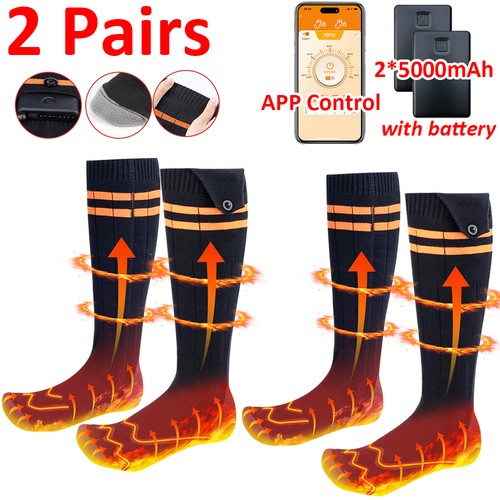 Electric heated socks - electric,