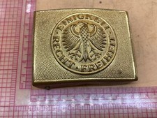 Post WW2 German Navy Bundesmarine Koppelschloss / Gilt Belt Buckle