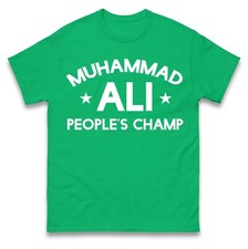 Muhammad Ali Boxer T Shirt,People's Champion Apparel - Fighter Humour Tee