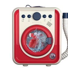 Washing Machine Toy for Kid  Simulation Furniture Rotatable Washing Can Add7124
