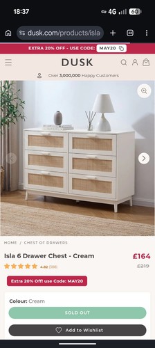 Dusk isla natural wood - isla, rattan