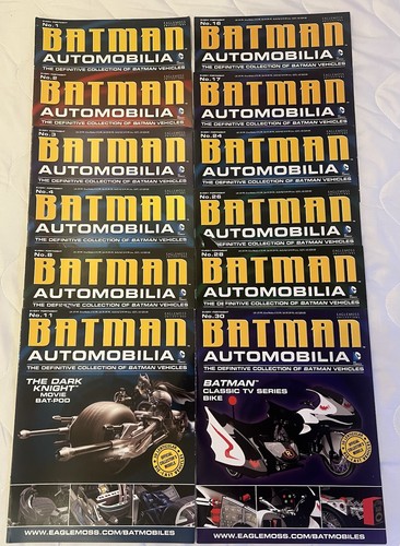 Eaglemoss batman automobilia - eaglemoss,