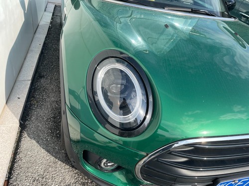 Carbon fiber front light - carbon,