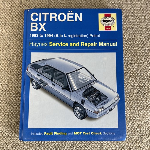 Haynes citroen 1983 1994 - haynes,