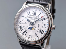 Frederique Constant Fc-270x4P4/5/6 Moon phase Roman Dial Quartz Men's Watch
