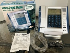 Vintage Touch Panel Landline Telephone, Caller ID -LCD Touch Panel. New, Boxed