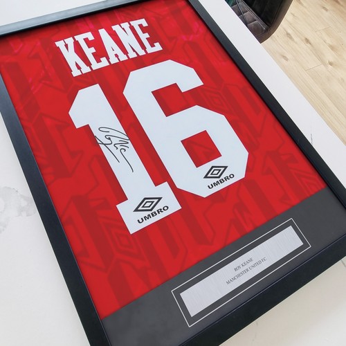 Roy keane print - #16, framed