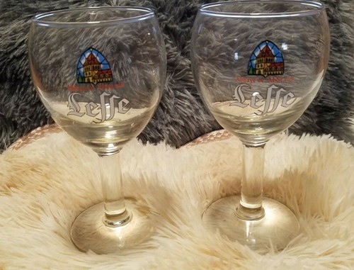Set leffe beer glasses - of,