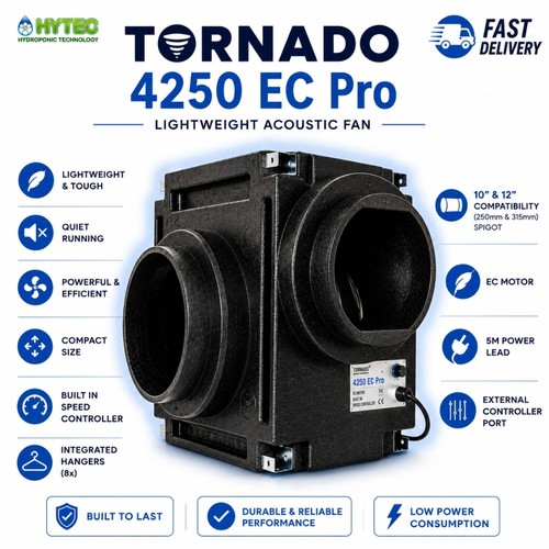 Tornado pro box fan - pro, ec