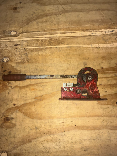 Vintage hole punch - hole, &