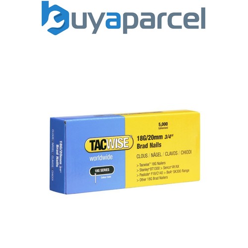 Tacwise 0395 18g 20mm brad - 0395,