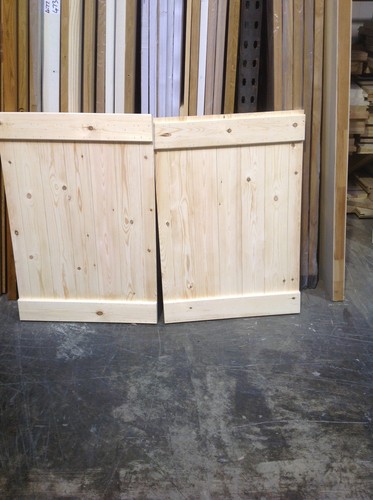 Pine ledged stable - door,, v