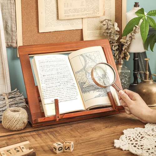Cook folding book stand recipe - book,