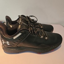 Under Armour Men's HOVR Drive 2 Wide Mens Spilked Golf Shoes Size 8.5 UK.