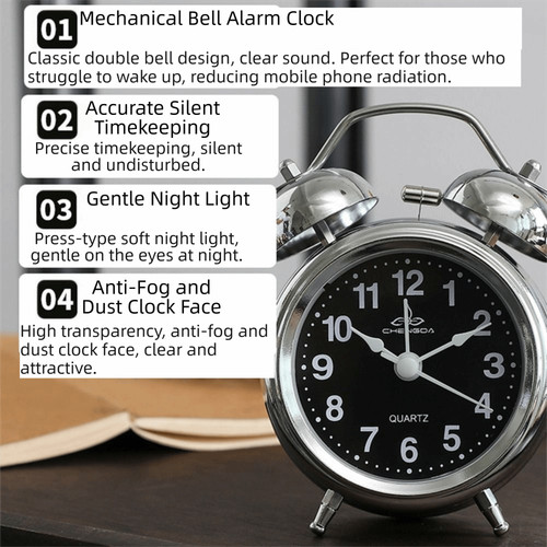 Classical alarm clock vintage - alarm,