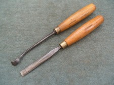Two carving gouges by Herring Bros, & Ward.