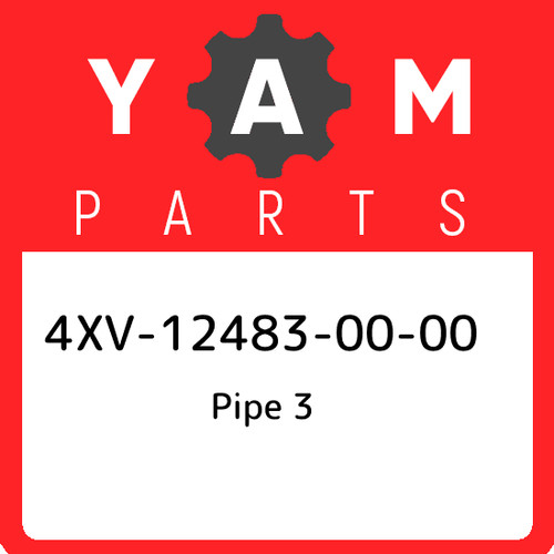 4xv 12483 yamaha pipe - 4xv-12483-00-00, 3
