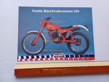 Fantic Motor Trial 240 Professional 1981-82 Original Italian Leaflet