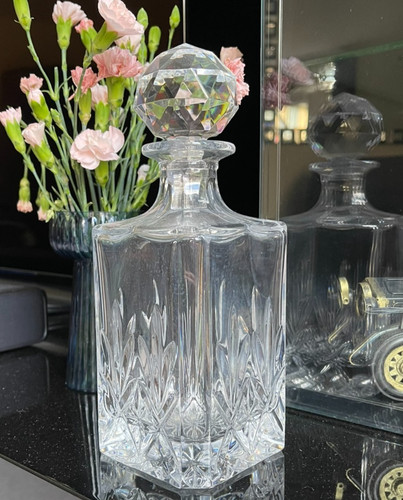 Thomas webb crystal decanter - webb,