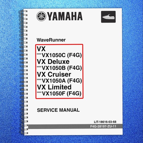 Yamaha waverunner vx1050c f4g - vx1050c,
