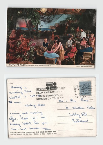 Postcard butlin s filey - butlin's,