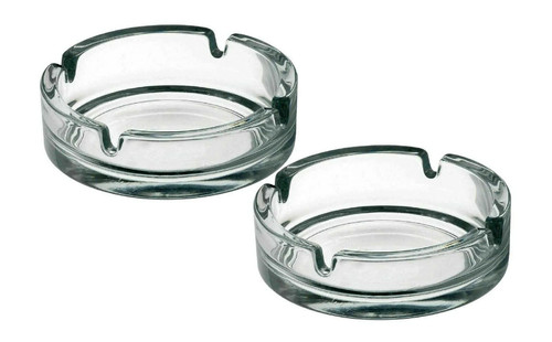Round glass ashtray - 2,